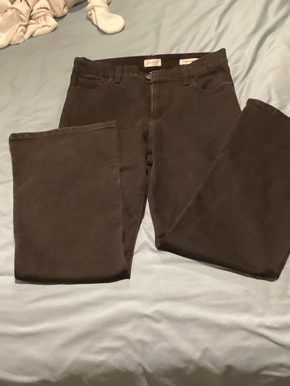 Jessica Simpson Black High-Rise Flare Jeans